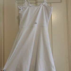 ALO Yoga White Tennis Dress